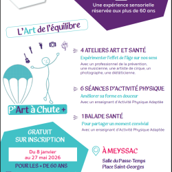 P'Art à Chute+, un programme pour entretenir la forme des seniors et limiter le risque de chutes