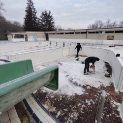 La rénovation de la piscine de la Riviera démarre !