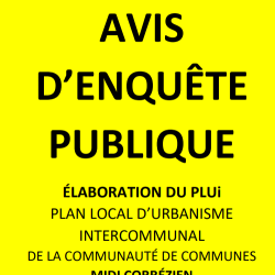ENQUÊTE PUBLIQUE PLUi