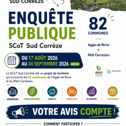 ENQUÊTE PUBLIQUE SUR LE PROJET DE REVISION DU SCoT SUD CORREZE