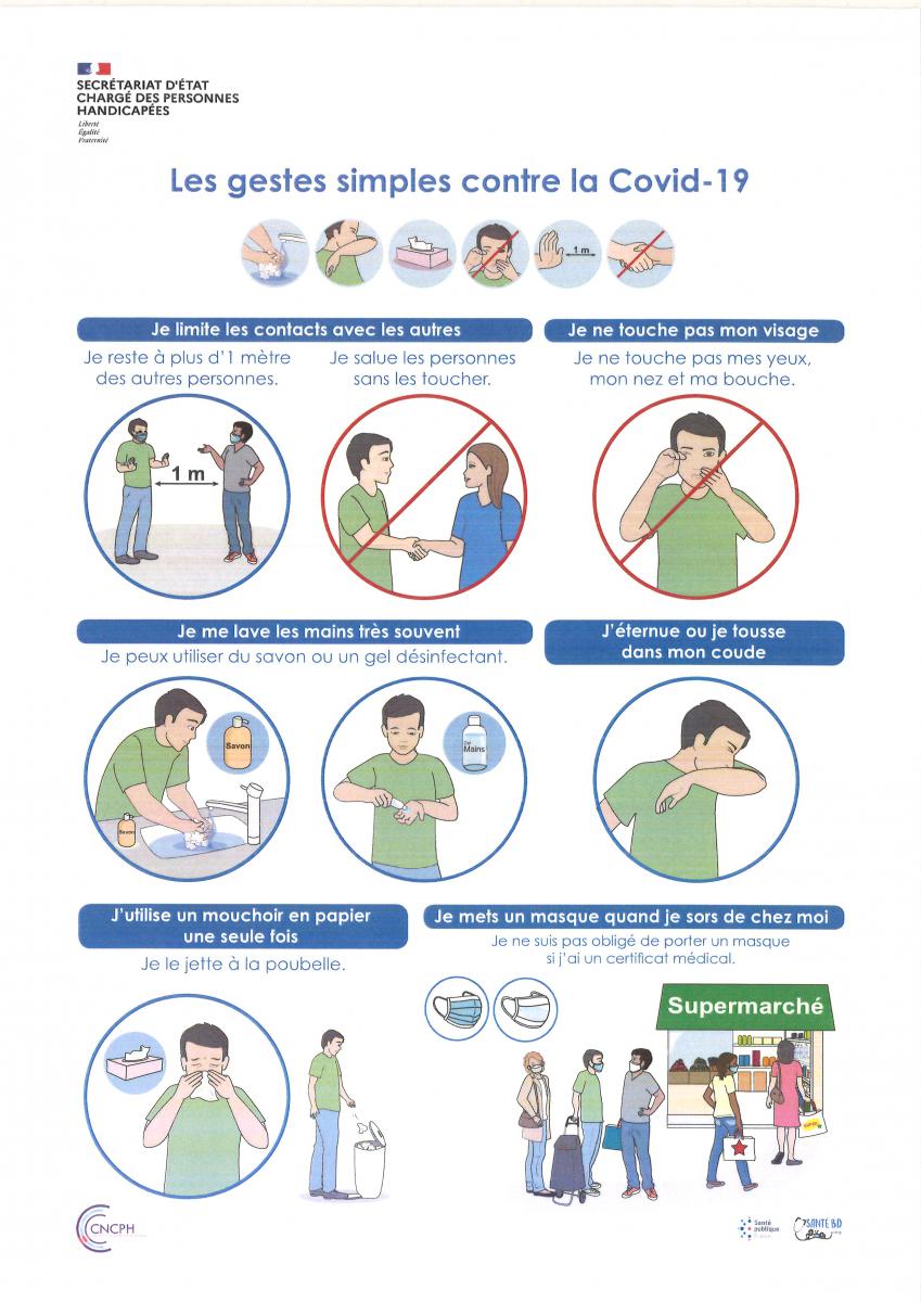 gestes simples covid19