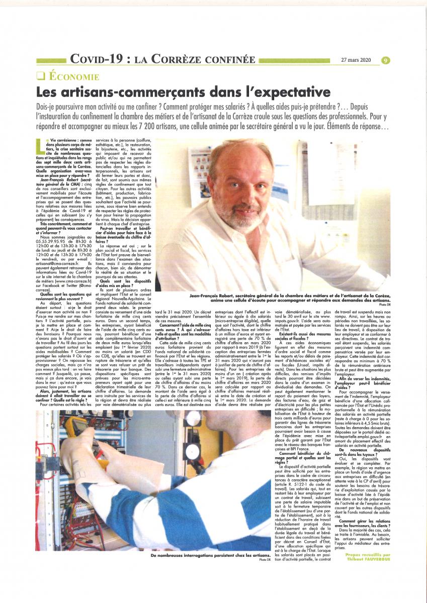 covid-19- cellule d'écoute
