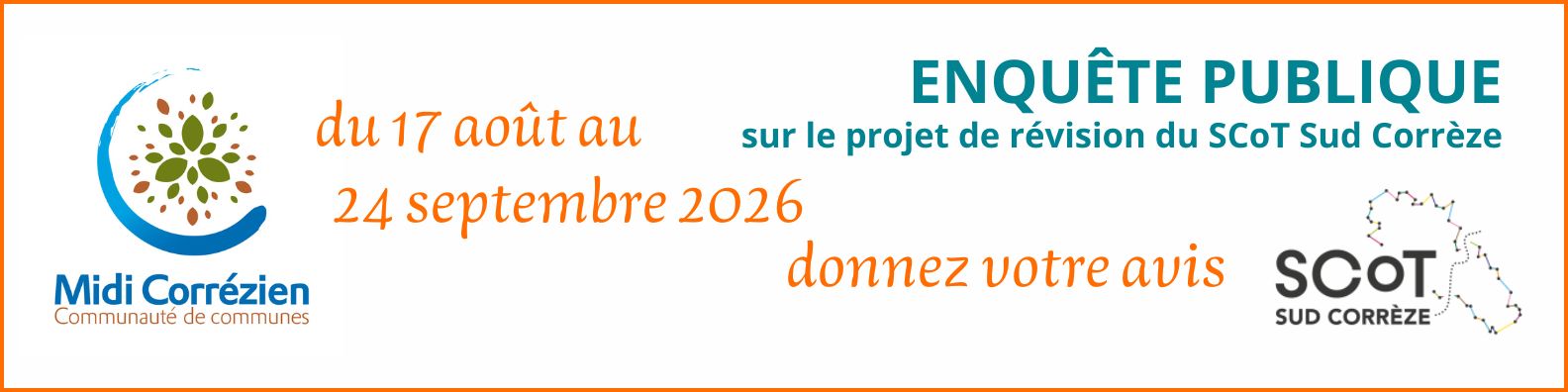 Projet de révison du SCoT Sud Corrèze